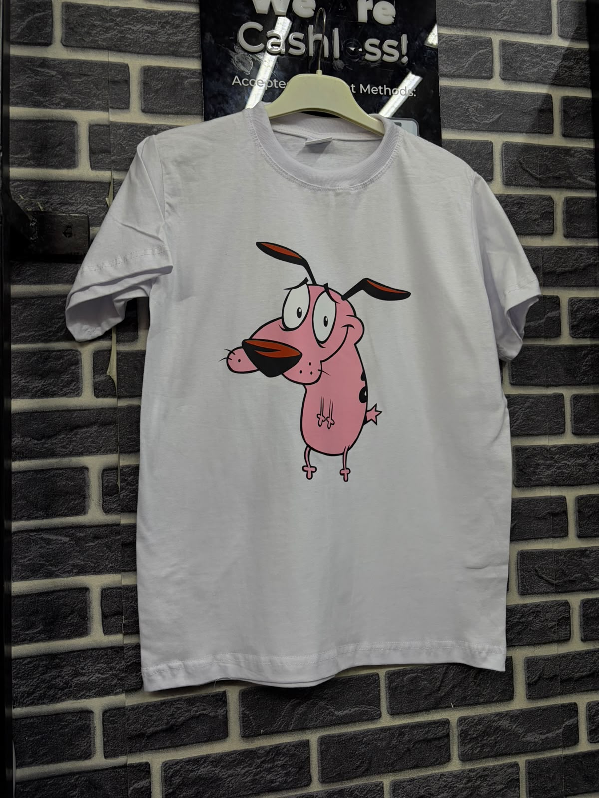 Courage the Cowardly Dog Custom Printed T-Shirt